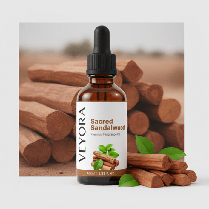 زيت عطر خشب الصندل المقدس من فيورا لصنع الشموع