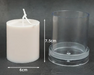 Acrylic Candle Mold (4 variants) |  - Resinarthub