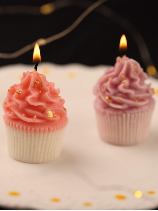 Cupcake Shaped Silicone Mold for Candle Making