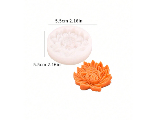 Lotus Flower Candle Decoration Mold | Mould - Resinarthub
