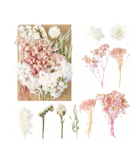 Dried Flower With Stem for Resin and Candle Making