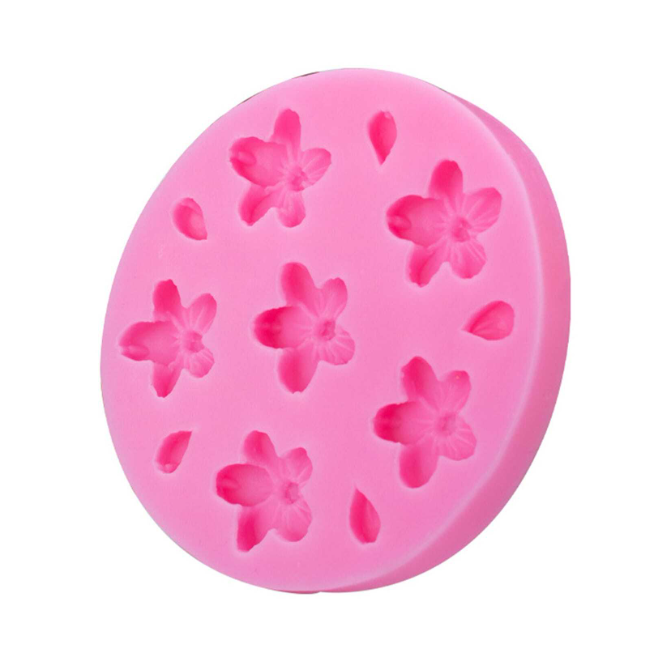 Sakura Flower Shaped Silicone Mold for Candle Making