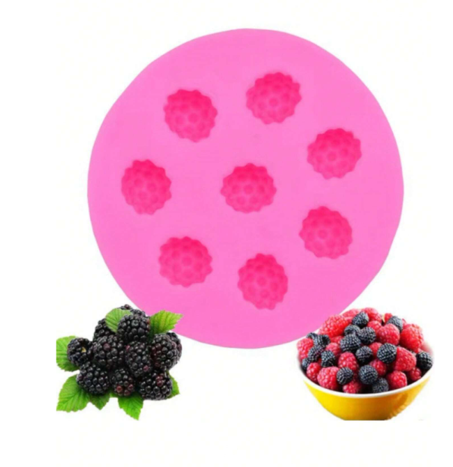 Mulberry  Fruit Shaped Silicone Mold for Candle Making