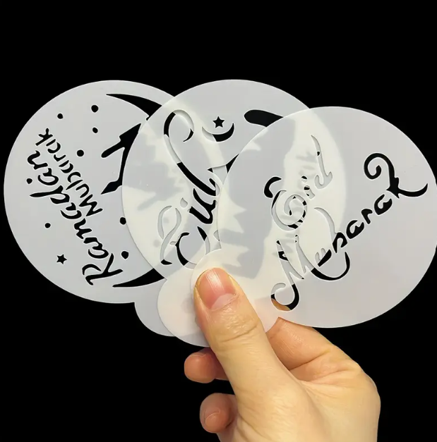 Eid Mubarak Stencil Set for Resin Art | Tools - Resinarthub