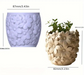 Floral Shaped Storage pot for Jesmonite Art | Mould - Resinarthub