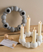 Bubble Ring Shaped Candle Holder Silicone Mold for Jesmonite Art | Mould - Resinarthub