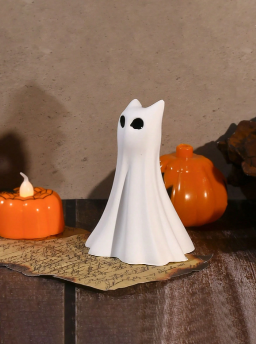 Ghost Cat Shaped Silicone Mold for CAnd | Mould - Resinarthub