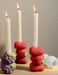 Stacking Fruit Shaped Candle Holder Silicone Mold for Jesmonite Art | Mould - Resinarthub