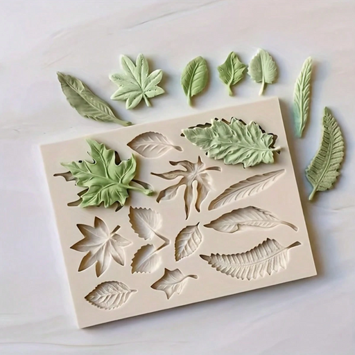 Botanical Leaf Silicone Mold for Candle Making | Mould - Resinarthub