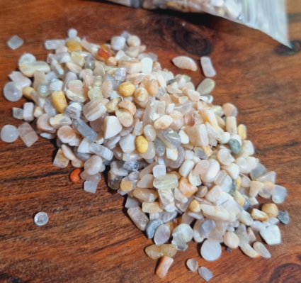 Fire Opal chips for Resin Art (2-4mm)