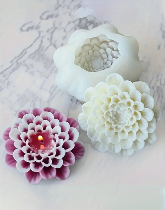 Flower Silicone Mold for Candle Making