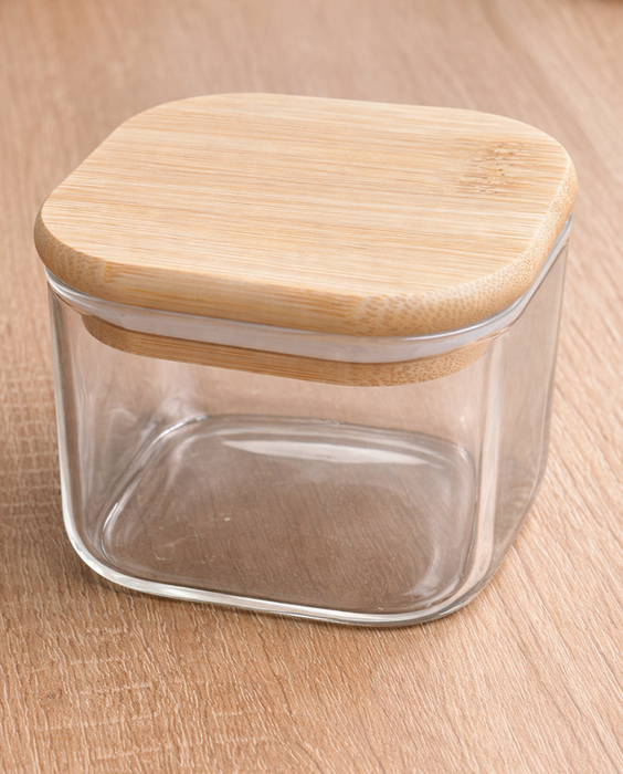 جرة شمعة مربعة مستديرة الشكل 7*7 سم لصنع الشموع