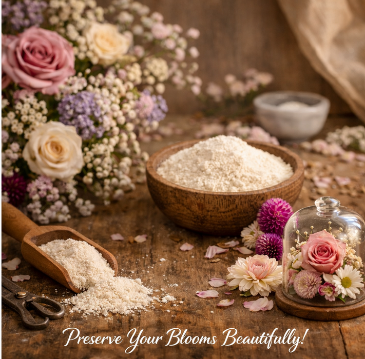 Aura Crest Flower Preserving Silica Powder for Resin Art