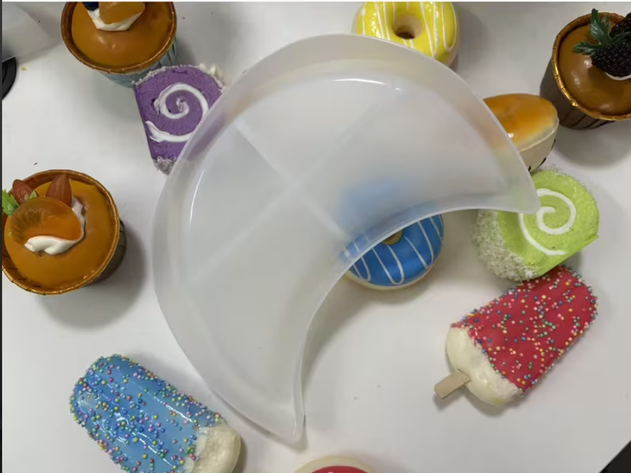 Moon Shaped Storage Silicone Mold for Jesmonite Art