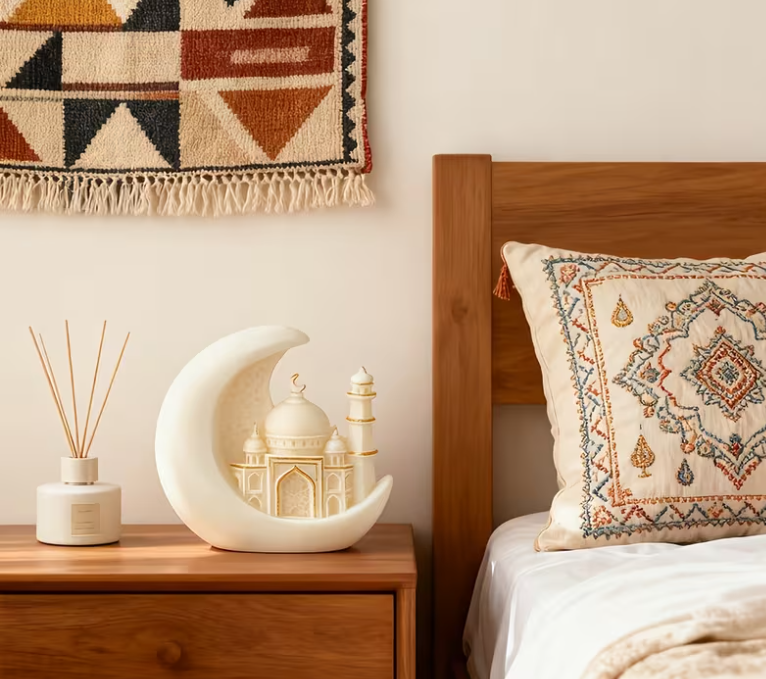 Moon Castle Shaped Silicone Mold for Candle Making