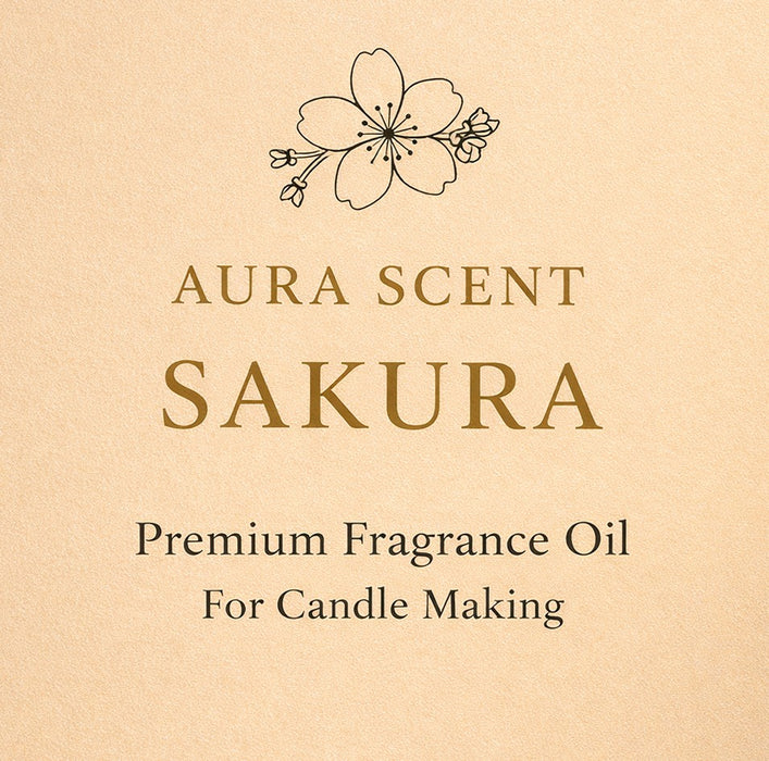 Aura Scent Sakura Fragrance for Candle Making