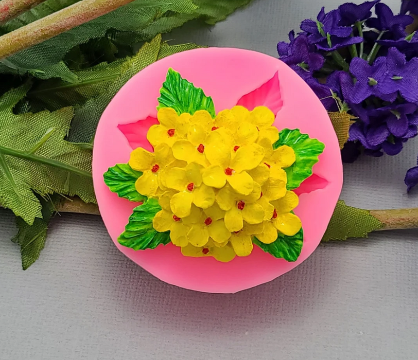 Hydrangea Flower Silicon Mold for Candle Making