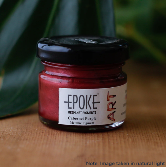 Cabernet Purple Metallic Epoke Art Pigment 20g