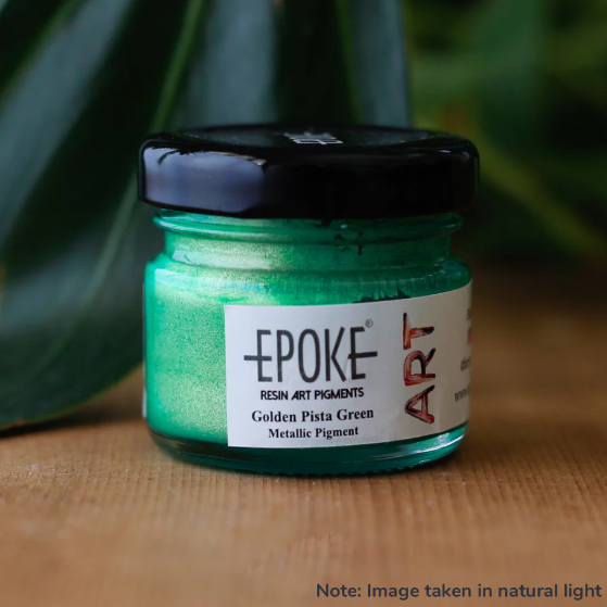 Golden Pista Green (Metallic) - Mini Pigment Paste -20g