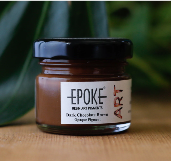 Dark Chocolate Brown (Opaque) - Mini Pigment Paste -25g