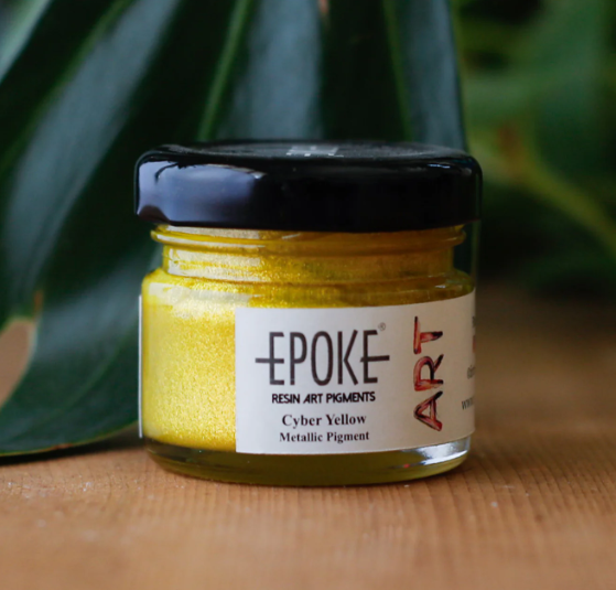 Cyber Yellow (Metallic) - Mini Pigment Paste -20g