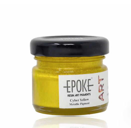 Cyber Yellow (Metallic) - Mini Pigment Paste -20g