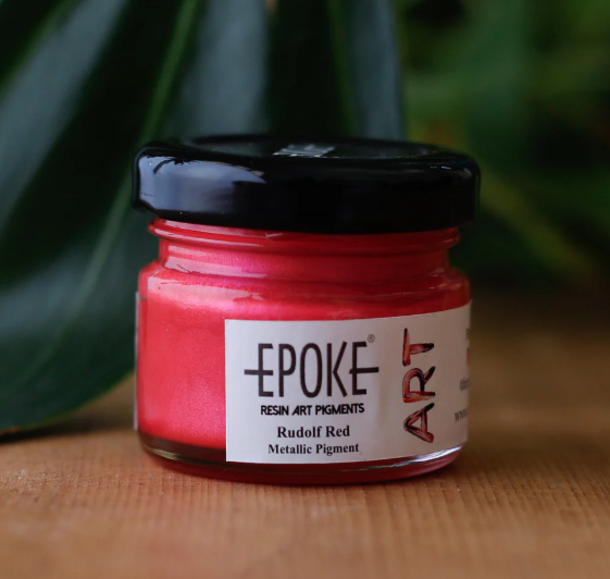 Rudolf Red (Metallic) - Mini Pigment Paste -20g