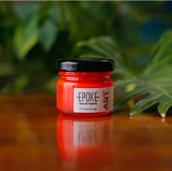 Translucent Neon Orange - Mini Pigment Paste -20g