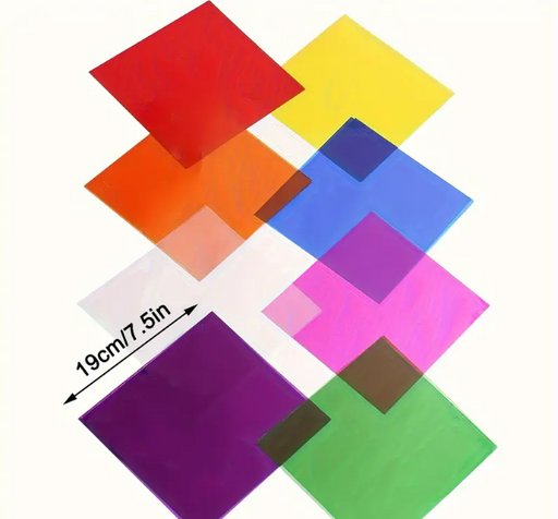 Multi Color Cellophane Sheets(40pcs) | Tools - Resinarthub