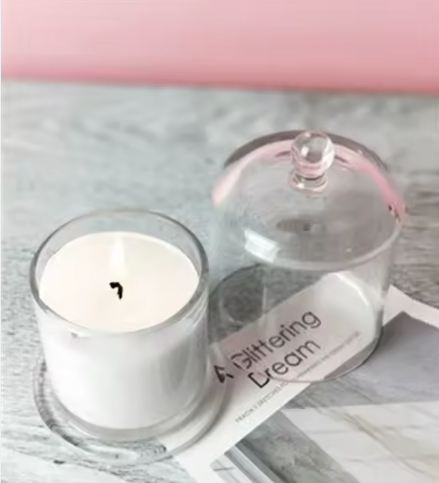 Glass Dome Shaped Candle Snuffer for Candle Making