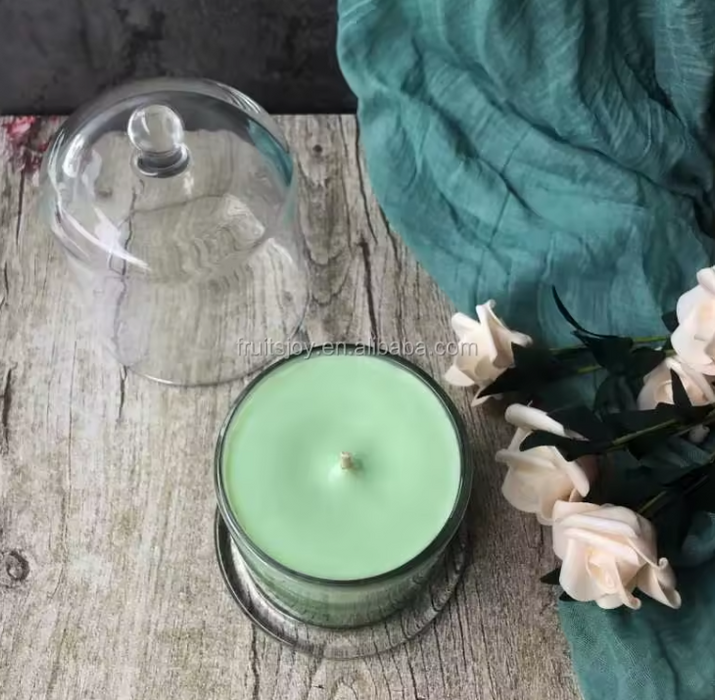 Glass Dome Shaped Candle Snuffer for Candle Making