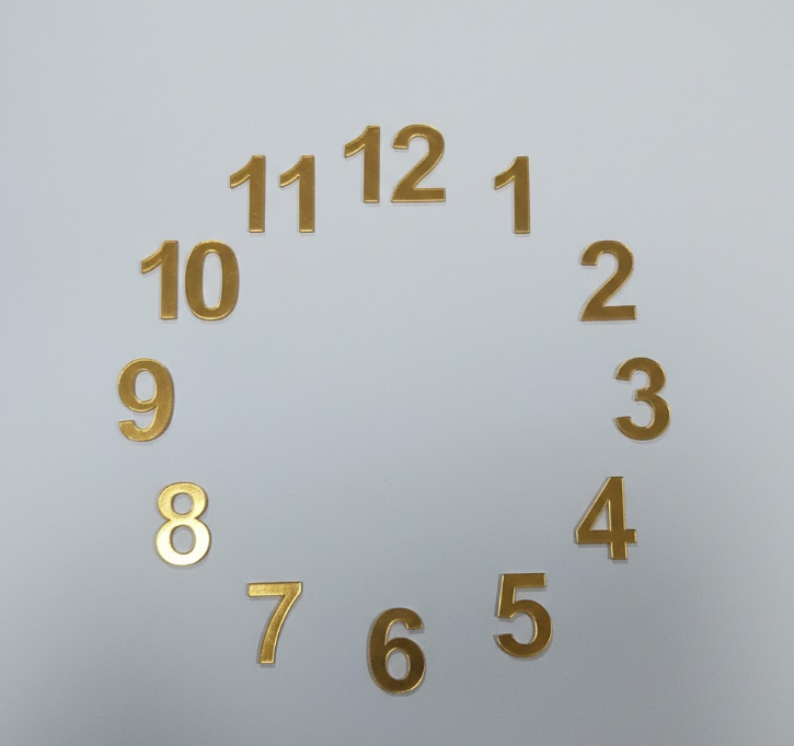 إكسسوارات ساعة أكريليك (ذهبي) 14 نوعاً