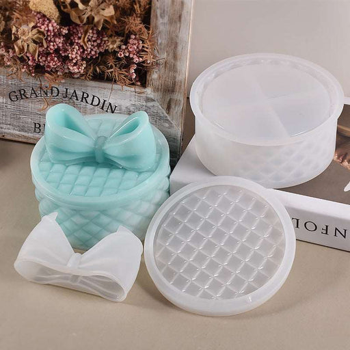 Bow Gift Storage Box Silicone Mold | Mould - Resinarthub