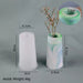 Flower Vase Silicone Mold For Jesmonite Art | Mould - Resinarthub