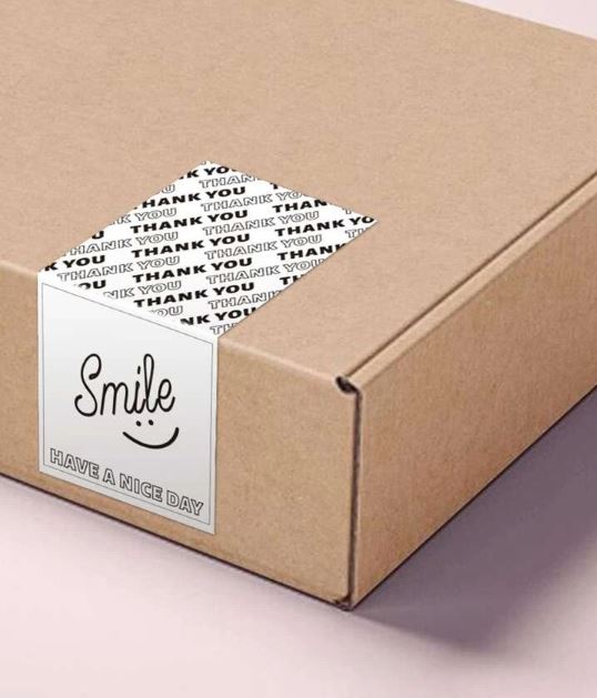 'SMILE' Stickers for E-Com Packs | Tools - Resinarthub