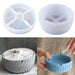 Tire Shape Ashtray Silicone Mould | Mould - Resinarthub