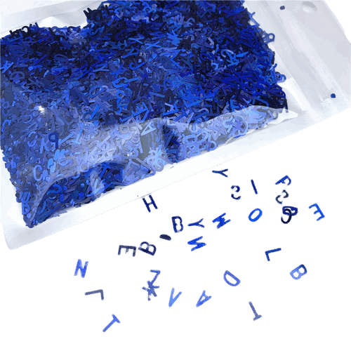 Creative Sequins Letters Glitter Patch Nail Jewelry Filling Accessories | Fillings - Resinarthub