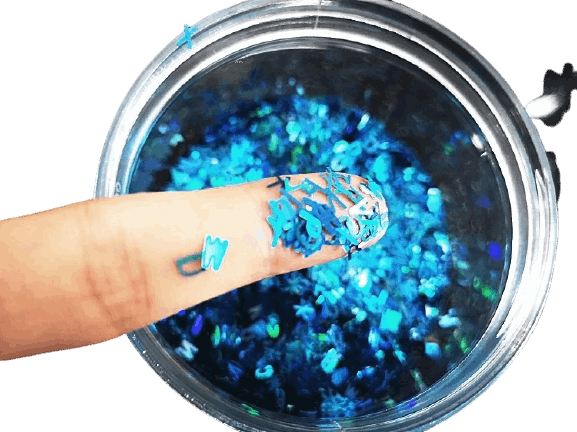 Creative Sequins Letters Glitter Patch Nail Jewelry Filling Accessories | Fillings - Resinarthub
