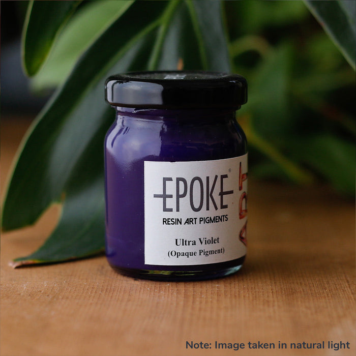 Ultra Violet Opaque Epoke Art Pigment 75g | Pigment - Resinarthub