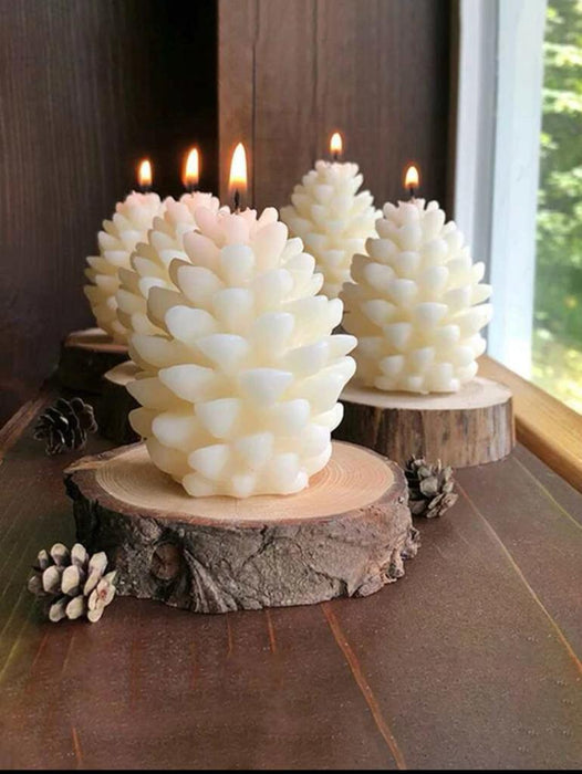 Pine Cone Candle Silicone Mold