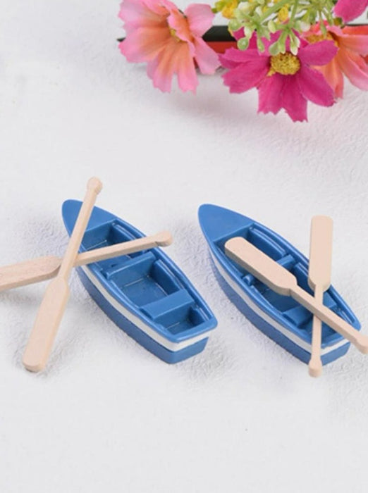 Boat Miniature For Resin Art Decoration