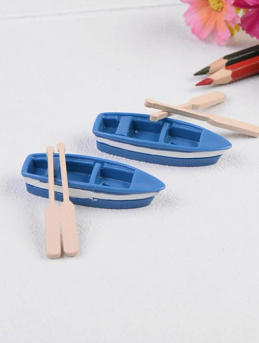 Boat Miniature For Resin Art Decoration