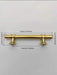 Golden Stainless Steel Tray Handles- 1 set 2pc | Tools - Resinarthub