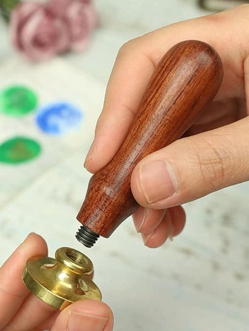 Wooden Wax Seal Stamp Handle | Tools - Resinarthub