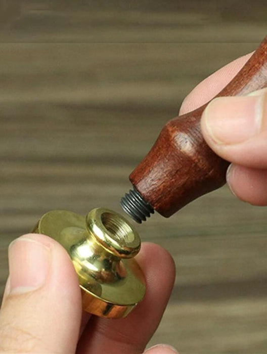 Wooden Wax Seal Stamp Handle | Tools - Resinarthub