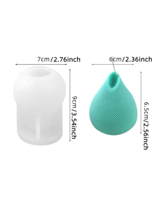 Spherical Water Drop Candle Silicone Mold | Mould - Resinarthub