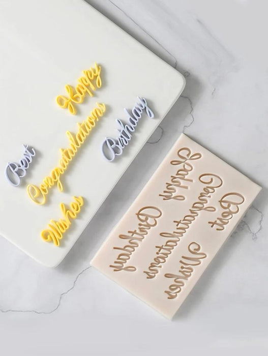 Letter Design Silicone Mold For Resin Art | Jewellery - Resinarthub
