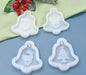 Christmas Bell Silicone Mold (4 variants) | Mould - Resinarthub