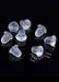 200pcs Silicon Transparent Safety Ear Plugs for Jewel;ry Making |  - Resinarthub