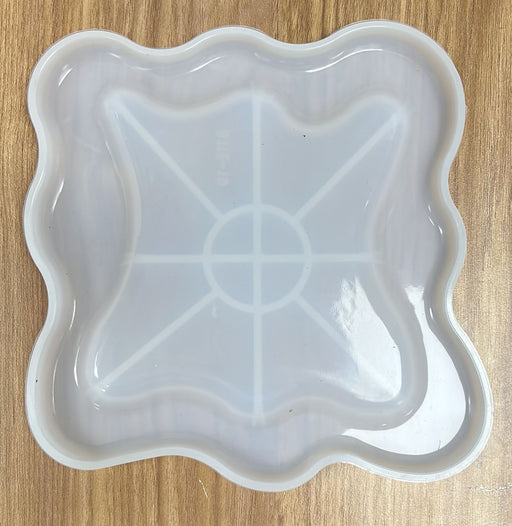 Irregular Square Tray Silicone Mold For Jesmonite Art | Mould - Resinarthub